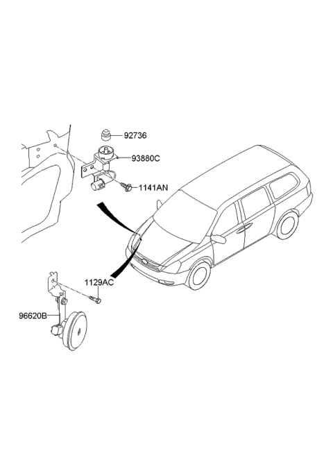 2010 Kia Sedona Switch Diagram