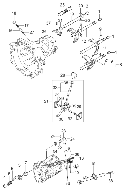 2000 Kia Sportage New Body Style Change Control System Diagram 3