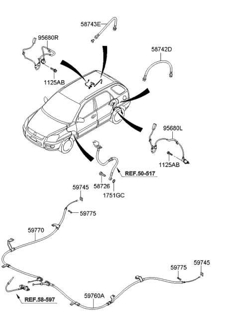 2007 Kia Sportage Rear Axle Diagram 5