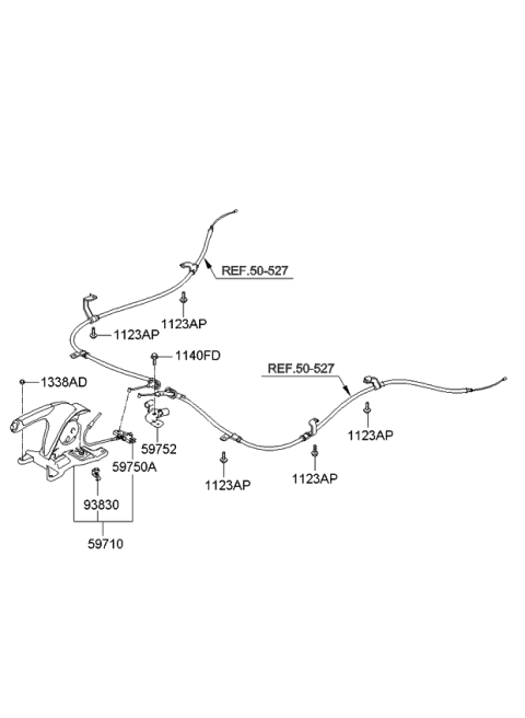 2008 Kia Sportage Parking Brake Diagram