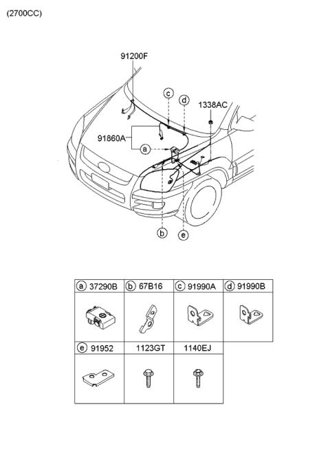 2006 Kia Sportage Miscellaneous Wiring Diagram 4