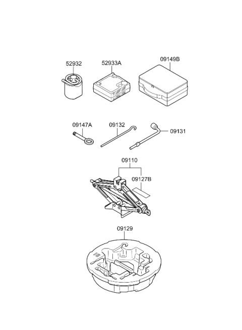 2013 Kia Optima Ovm Tool Diagram