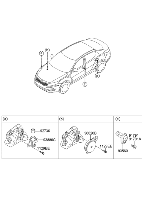 2011 Kia Optima Switch Diagram 2