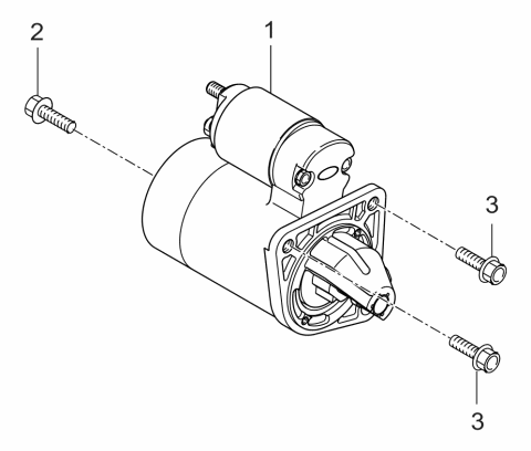 2000 Kia Rio Starter Diagram