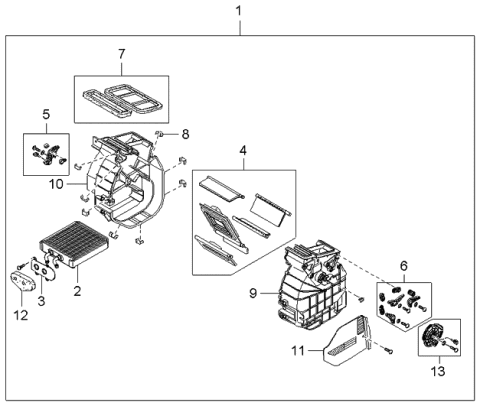 2002 Kia Rio Heater Unit Diagram 2