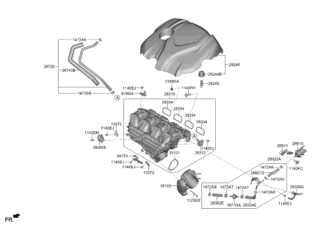 2015 Kia Optima Intake Manifold Diagram 1