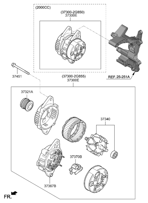 2015 Kia Optima Alternator Diagram 1