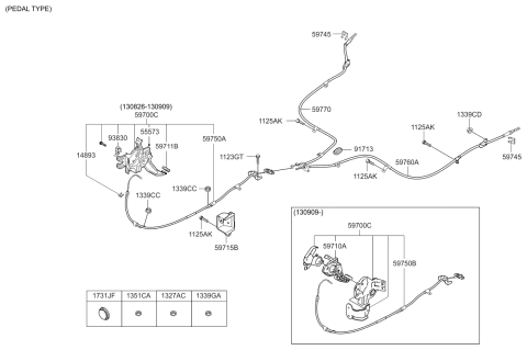 2015 Kia Optima Parking Brake System Diagram 1