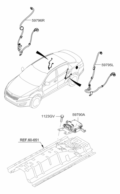 2015 Kia Optima Parking Brake System Diagram 2
