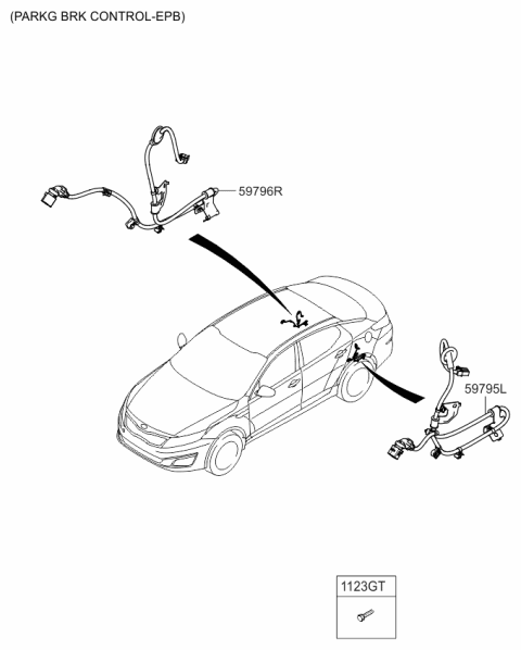 2014 Kia Optima Rear Wheel Brake Diagram 3