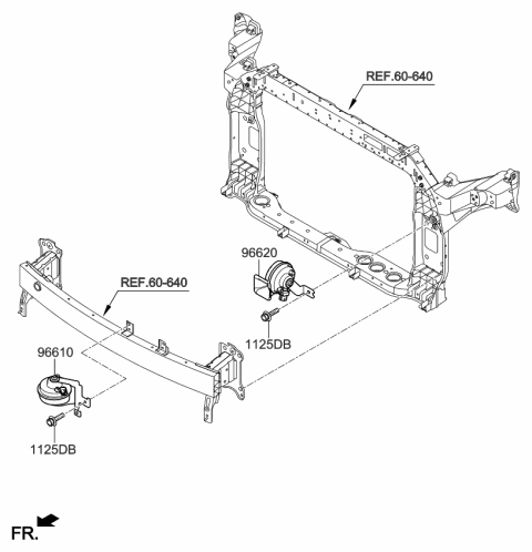 2021 Kia Sportage Horn Diagram