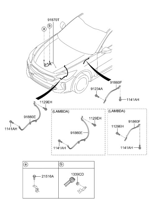 2023 Kia Stinger Miscellaneous Wiring Diagram 2