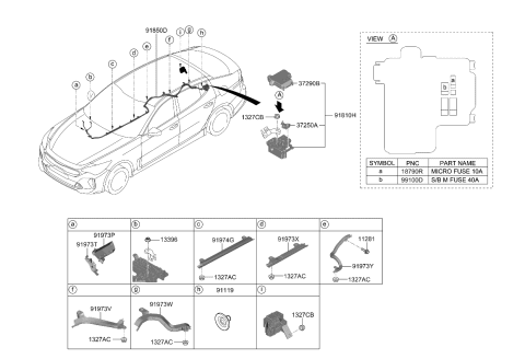 2022 Kia Stinger Miscellaneous Wiring Diagram 1