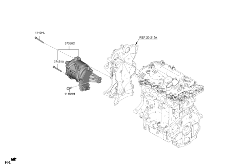 2021 Kia Sorento Alternator Diagram