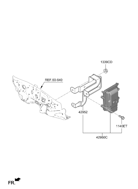 2023 Kia Sorento Auto Transmission Case Diagram 4