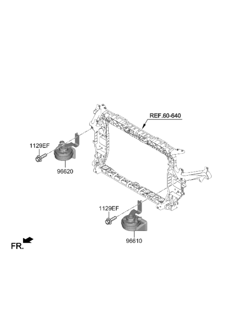 2021 Kia Sorento Horn Diagram