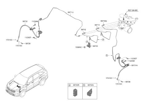 2023 Kia Sorento Brake Fluid Line Diagram 1