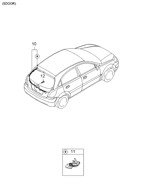 2005 Kia Rio Miscellaneous Wiring Diagram 4