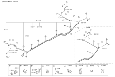 2015 Kia Sportage Fuel Line Diagram 4