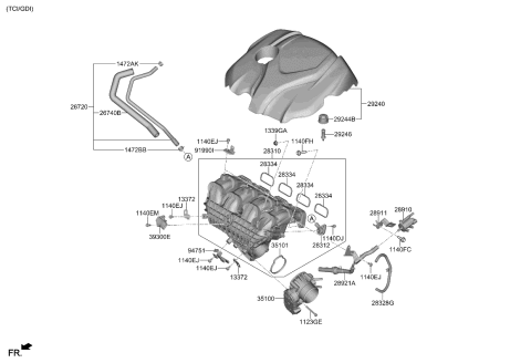 2014 Kia Sportage Intake Manifold Diagram 1