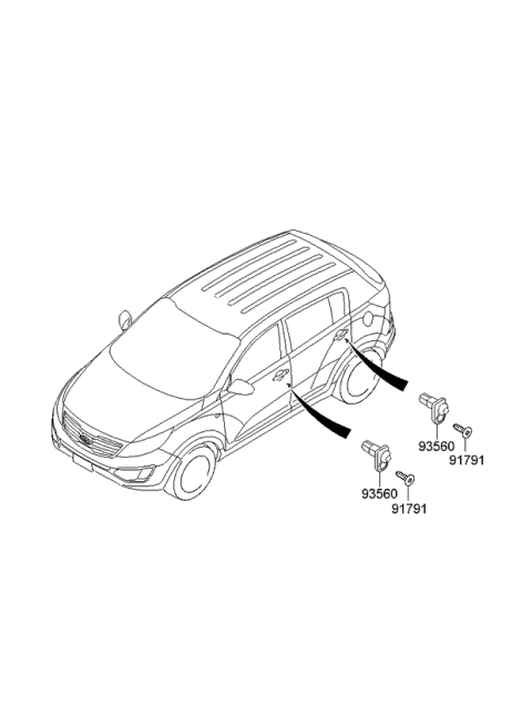 2015 Kia Sportage Switch Diagram 2