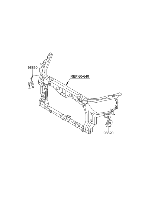 2012 Kia Optima Hybrid Horn Diagram