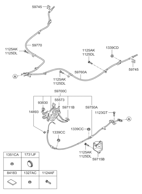 2013 Kia Optima Hybrid Parking Brake System Diagram