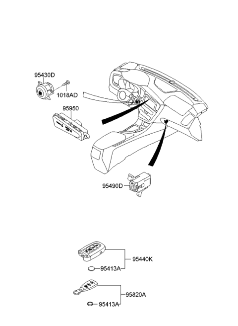 2012 Kia Optima Relay & Module Diagram 3