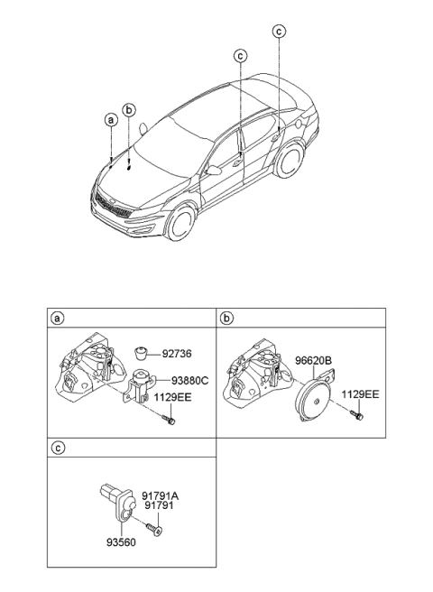 2011 Kia Optima Switch Diagram 2