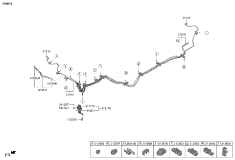 2024 Kia Sportage Fuel Line Diagram 2