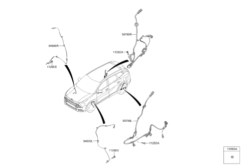 2023 Kia Sportage Hybrid Hydraulic Module Diagram
