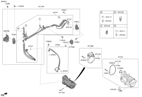 2023 Kia Sportage TUBE ASSY-SUCTION Diagram for 97775P0000