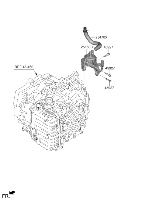 2024 Kia Sportage Hybrid Coolant Pump Diagram 2
