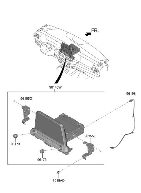 2020 Kia Forte Audio Diagram