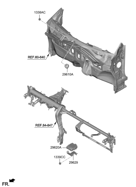 2021 Kia Forte Cover-P.C.U. Diagram