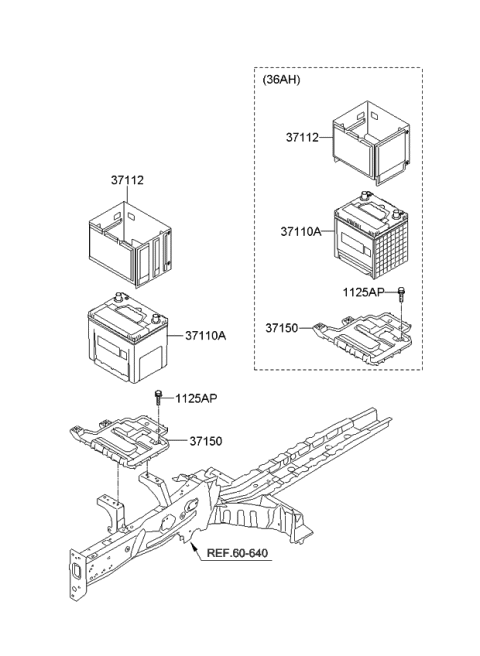 2010 Kia Soul Battery & Cable Diagram