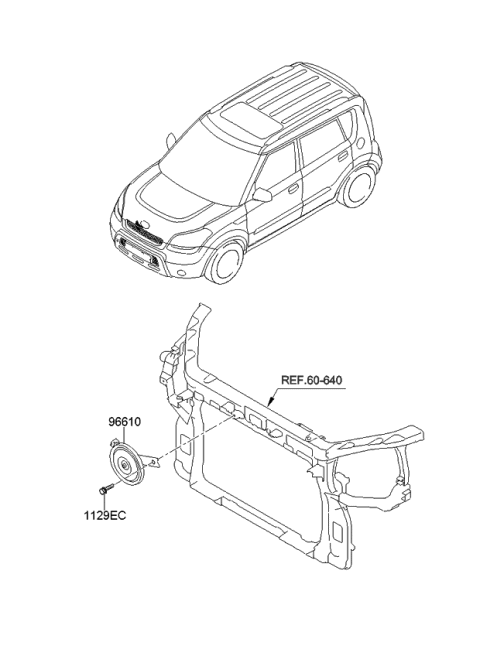 2011 Kia Soul Horn Diagram