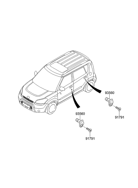 2010 Kia Soul Switch Diagram 2