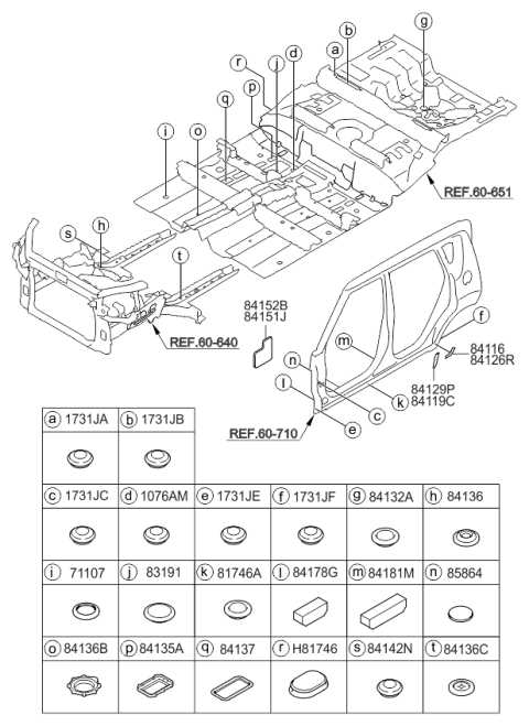 2010 Kia Soul Isolation Pad & Plug Diagram 2