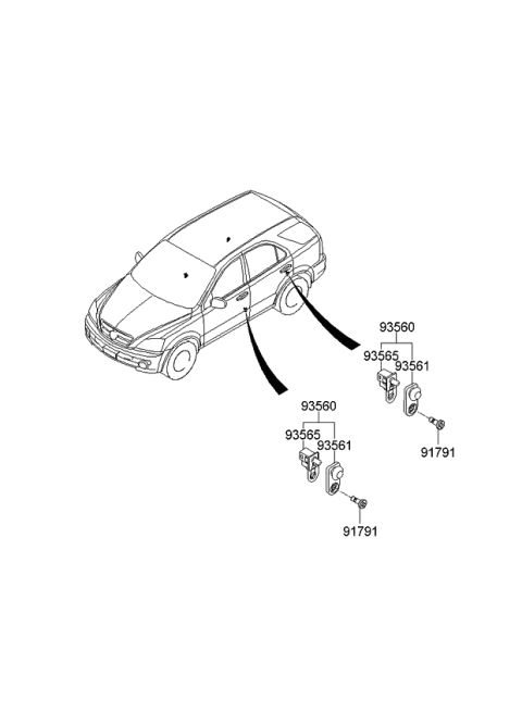 2006 Kia Sorento Switch Diagram 2