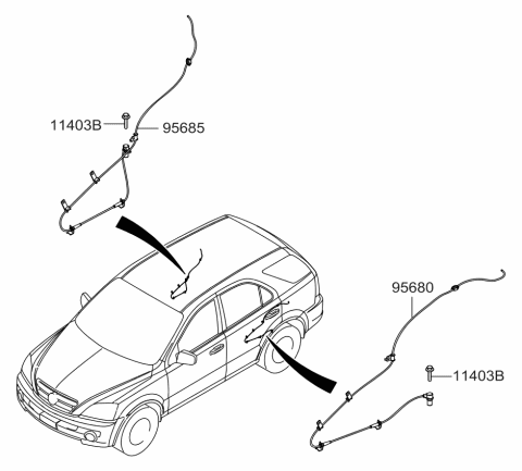 2006 Kia Sorento Rear Axle Diagram 3