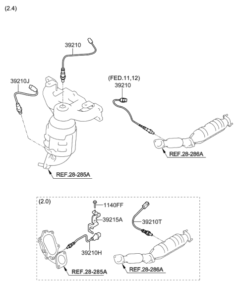 2010 Kia Sportage Electronic Control Diagram 4