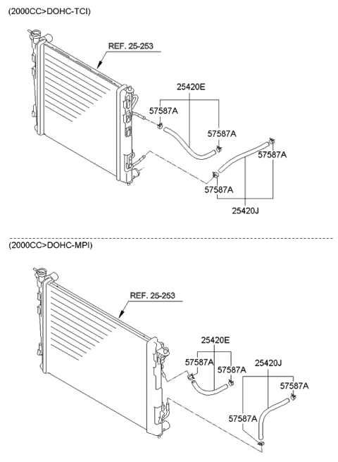 2011 Kia Sportage Oil Cooling Diagram