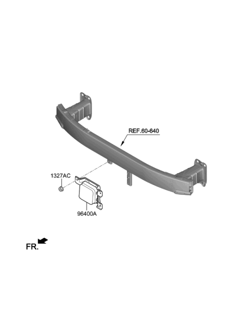 2019 Kia Optima Unit Assembly-Smart CRUI Diagram for 96400D4110