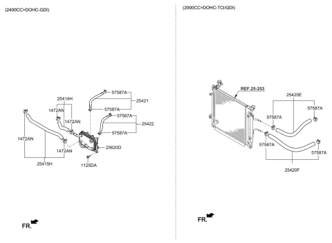 2019 Kia Optima Oil Cooling Diagram