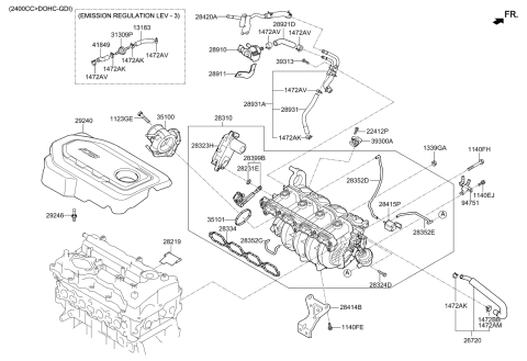 2019 Kia Optima Intake Manifold Diagram 3