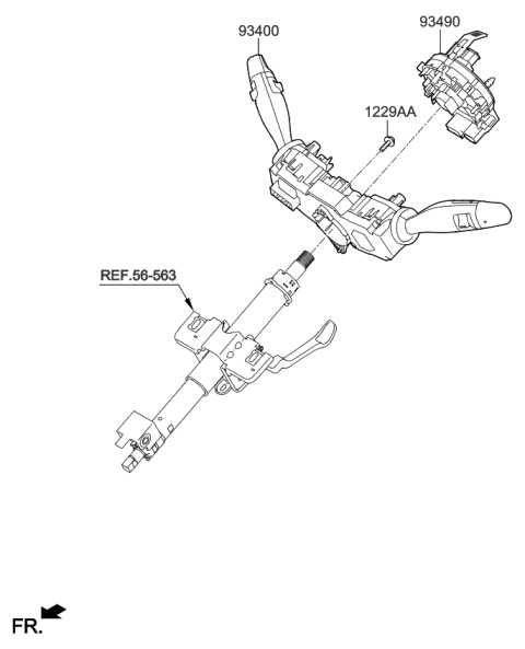 2019 Kia Optima Multifunction Switch Diagram