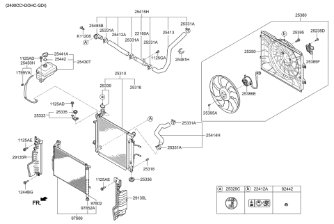 2020 Kia Optima Engine Cooling System Diagram 2