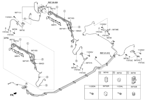 2020 Kia Optima Brake Fluid Line Diagram