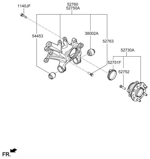 2020 Kia Optima Rear Axle Diagram